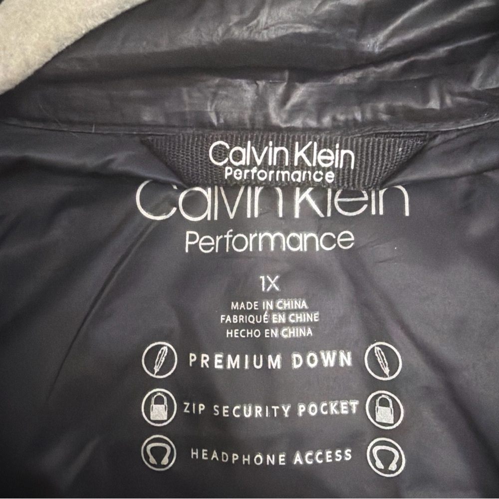 Calvin Klein Women's Black Quilted Down Vest - Picture 3 of 7